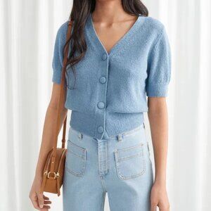 &Other Stories Short-Sleeved Cardigan